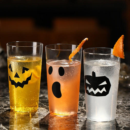 Halloween Themed Highball Drinking Glasses