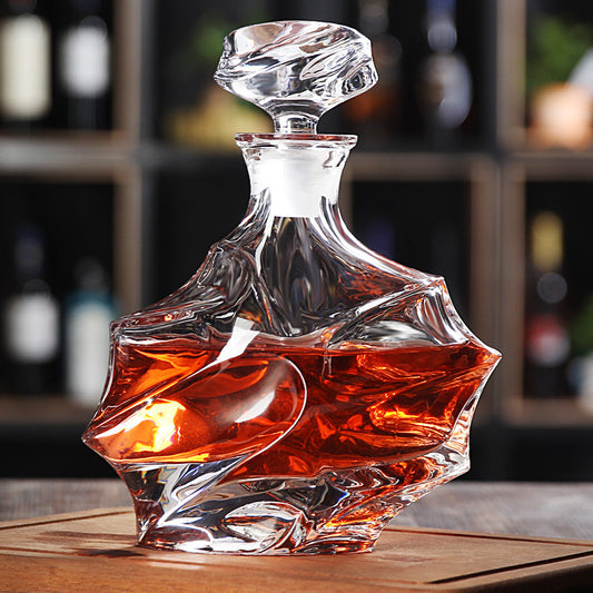 Cool Grooves Luxury Whiskey Decanter
